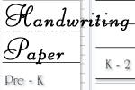 handwriting paper