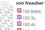 100-number charts
