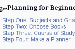 planning for beginners